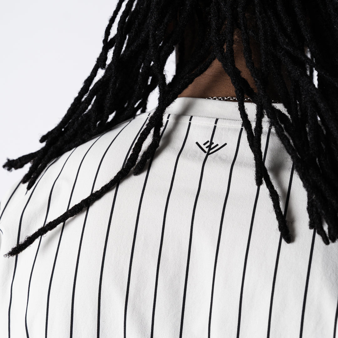 【8/7発売】STRIPE META DRY OVERSIZED TUCK IN SS TEE