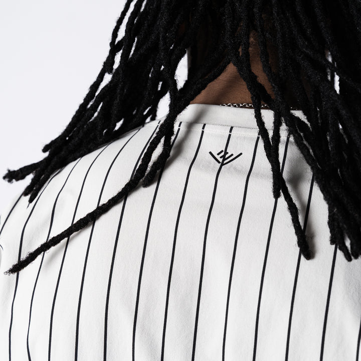 【8/7発売】STRIPE META DRY OVERSIZED TUCK IN SS TEE