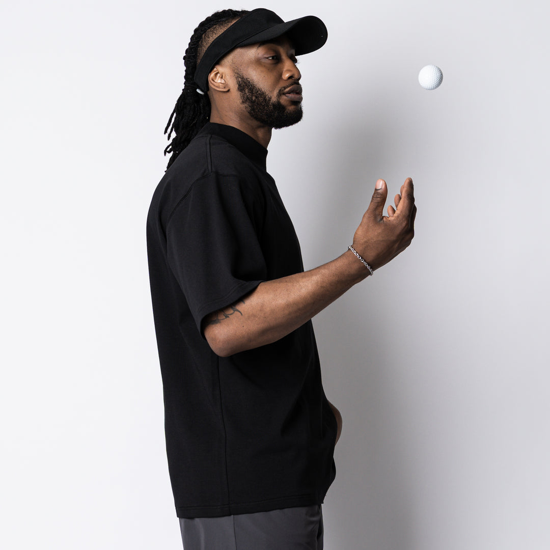 【2/20(金)発売】C-MESH MOCK NECK OVERSIZED SS TEE