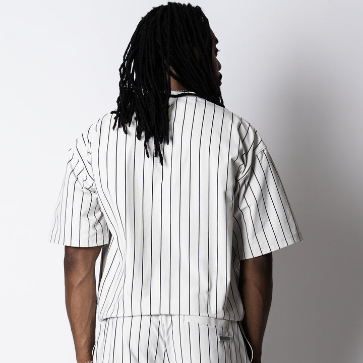 【8/7発売】STRIPE META DRY OVERSIZED TUCK IN SS TEE