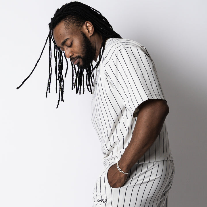 【8/7発売】STRIPE META DRY OVERSIZED TUCK IN SS TEE