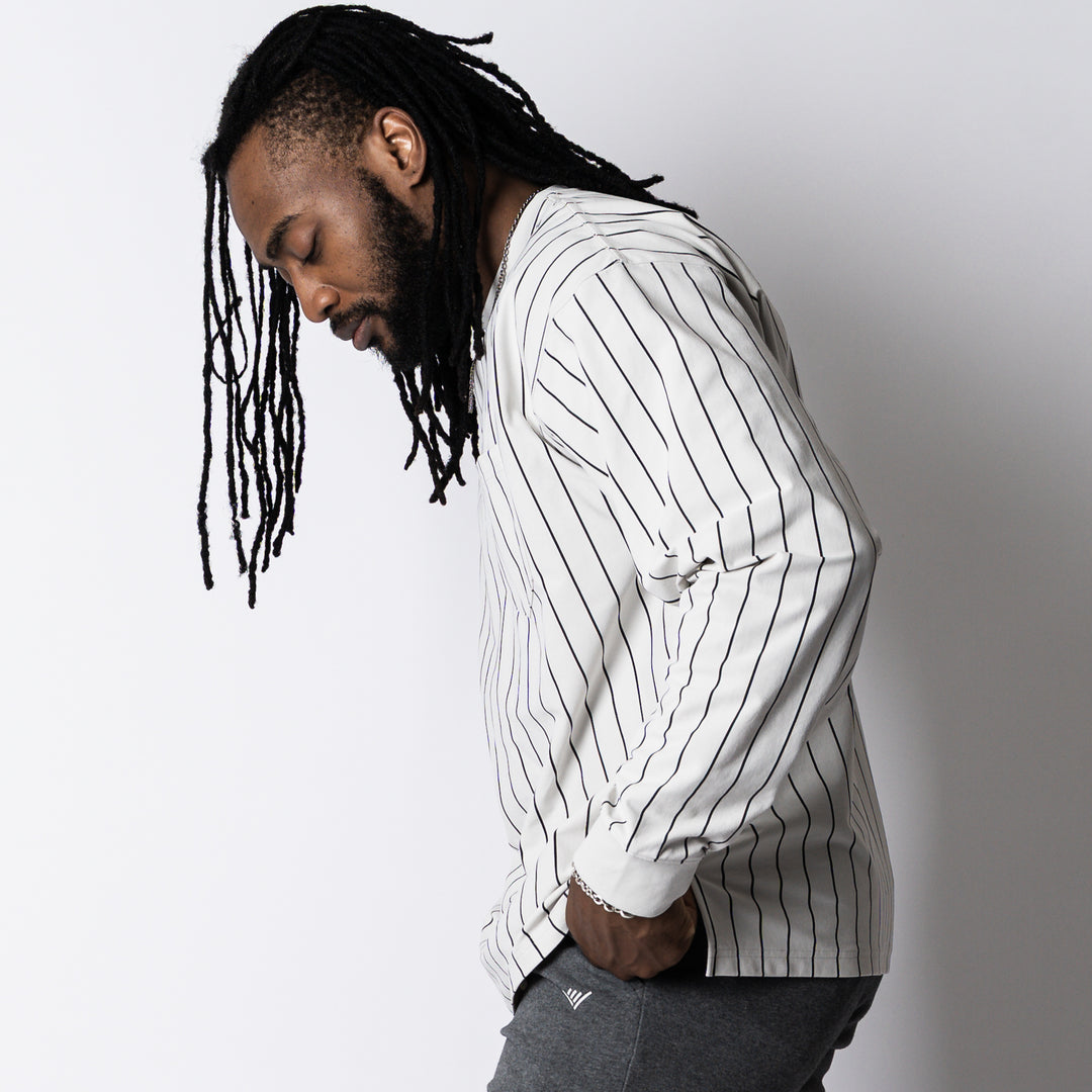 【9/25(金)発売】STRIPE META DRY OVERSIZED PKT LS TEE
