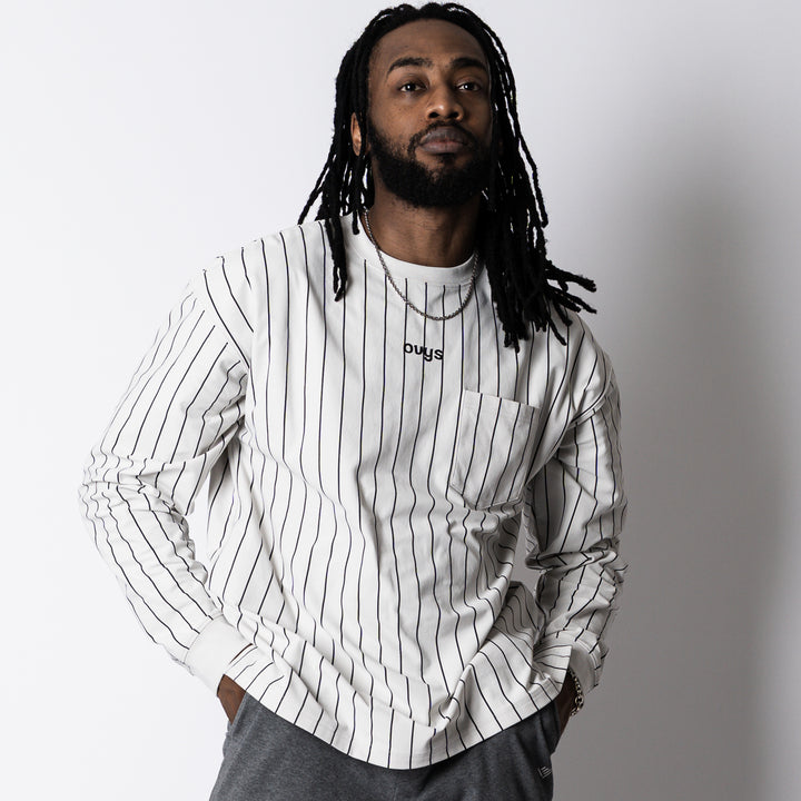 【9/25(金)発売】STRIPE META DRY OVERSIZED PKT LS TEE