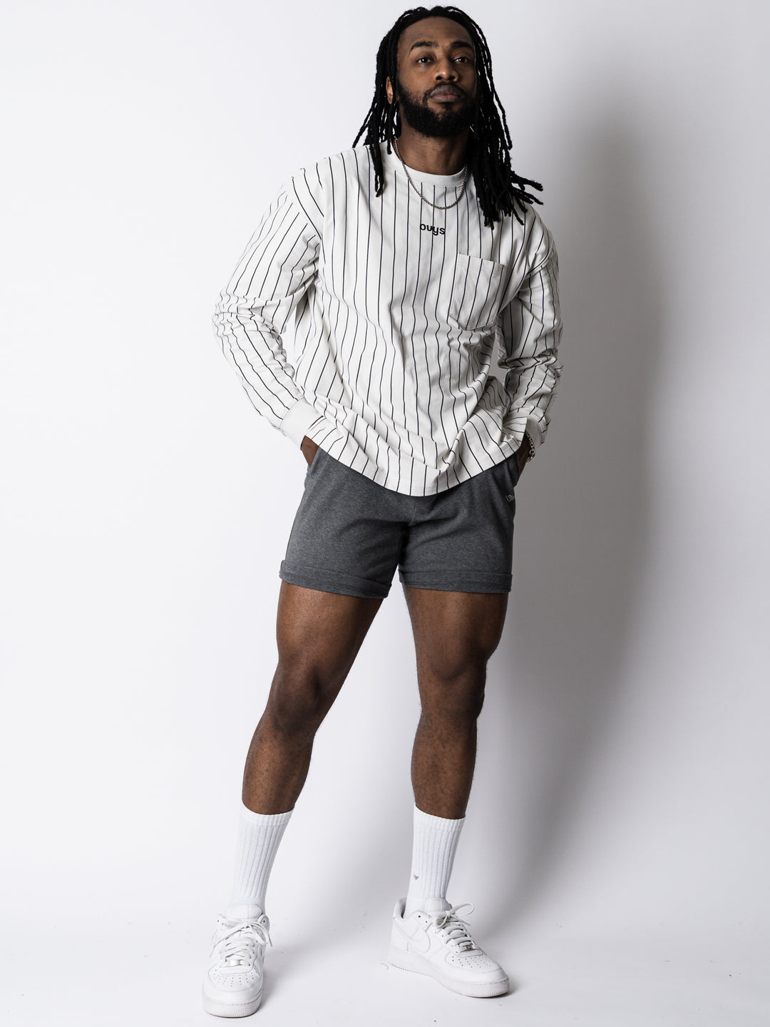 【9/25(金)発売】STRIPE META DRY OVERSIZED PKT LS TEE