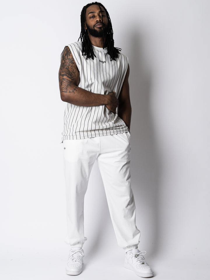 【8/7発売】STRIPE META EASY SLEEVELESS SHIRT