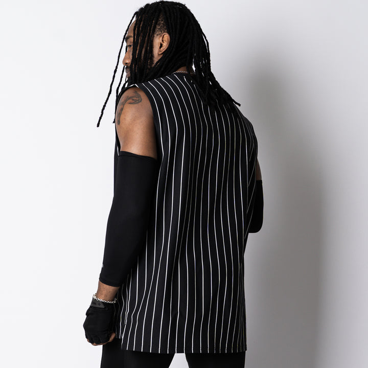 【8/7発売】STRIPE META EASY SLEEVELESS SHIRT