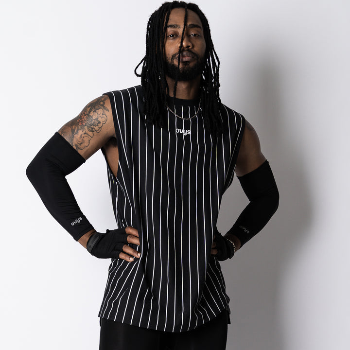 【8/7発売】STRIPE META EASY SLEEVELESS SHIRT