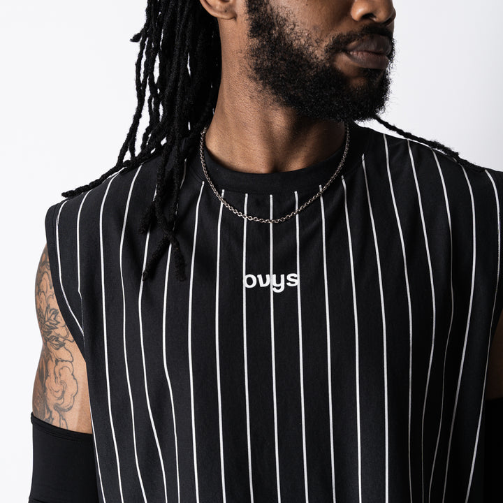 【8/7発売】STRIPE META EASY SLEEVELESS SHIRT