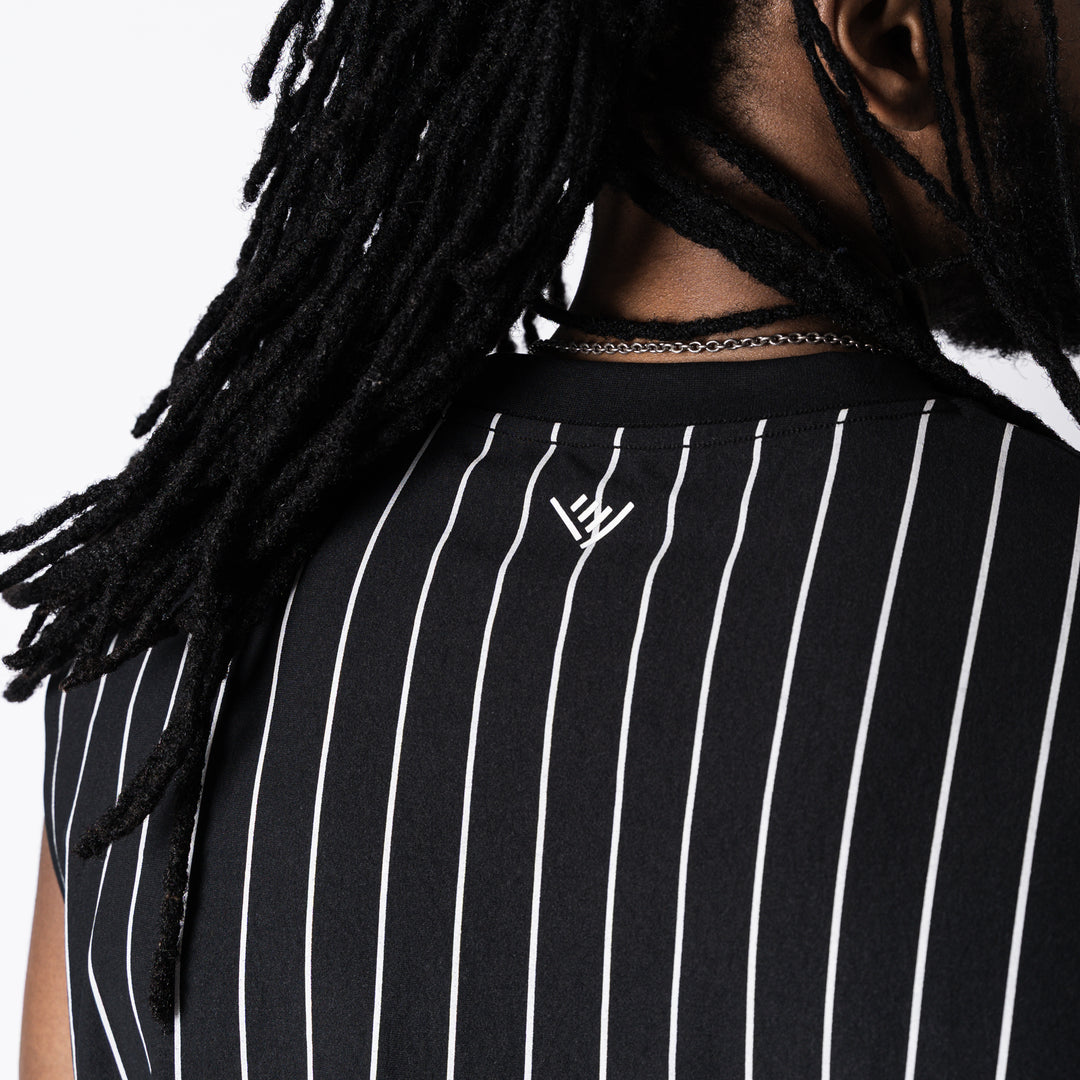 【8/7発売】STRIPE META EASY SLEEVELESS SHIRT