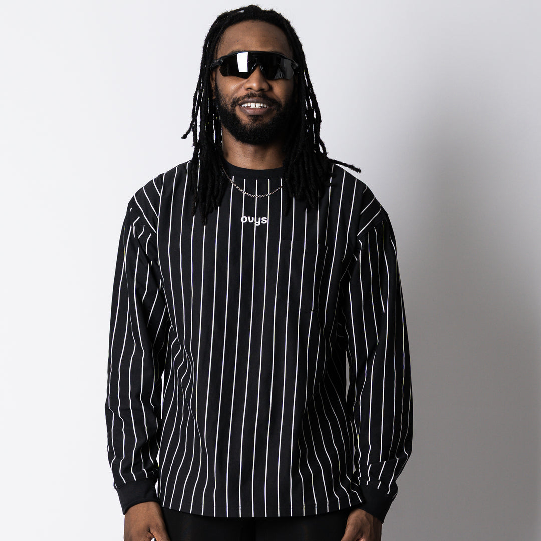 【9/25(金)発売】STRIPE META DRY OVERSIZED PKT LS TEE