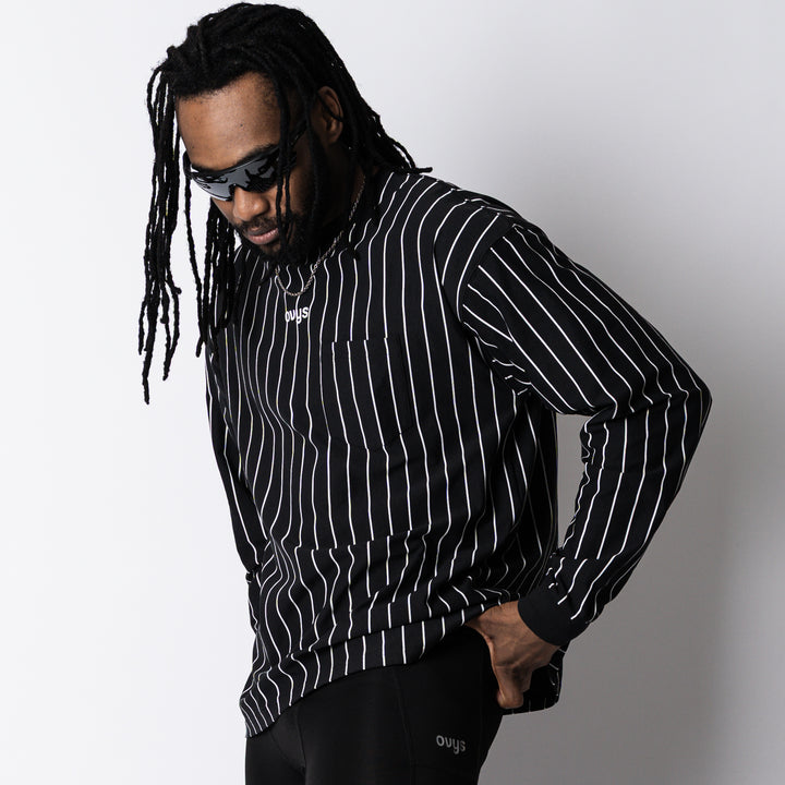 【9/25(金)発売】STRIPE META DRY OVERSIZED PKT LS TEE