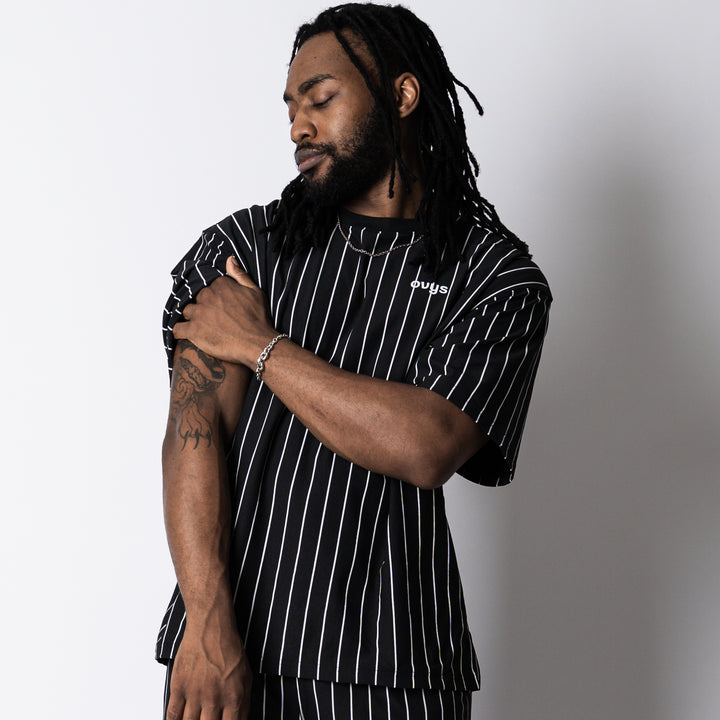 【8/7発売】STRIPE META DRY OVERSIZED SS TEE