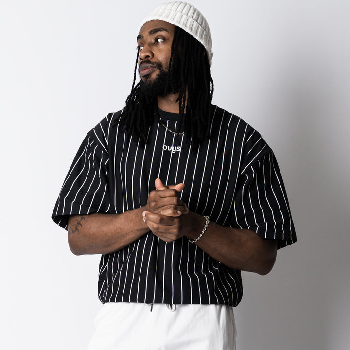 【8/7発売】STRIPE META DRY OVERSIZED TUCK IN SS TEE