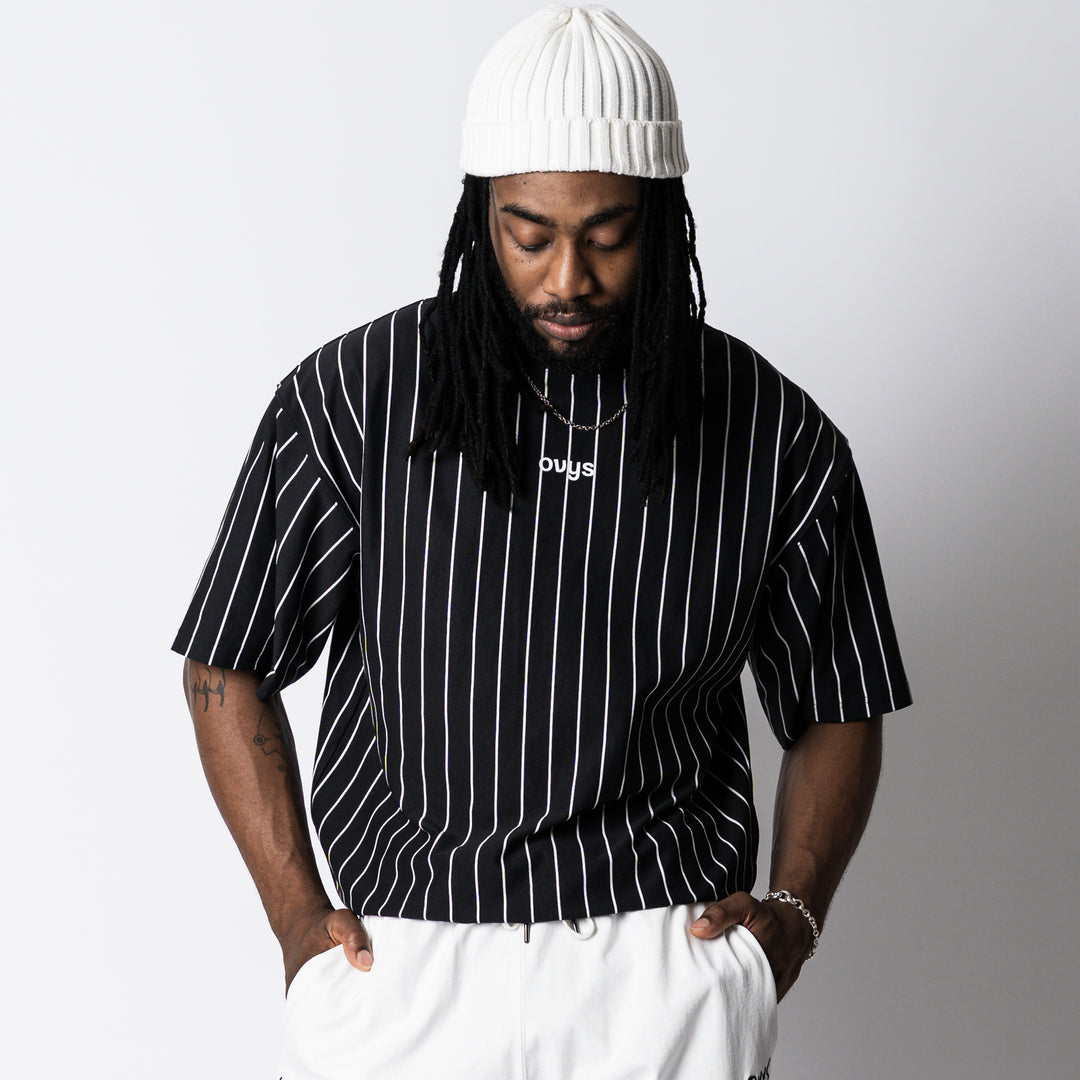 【8/7発売】STRIPE META DRY OVERSIZED TUCK IN SS TEE