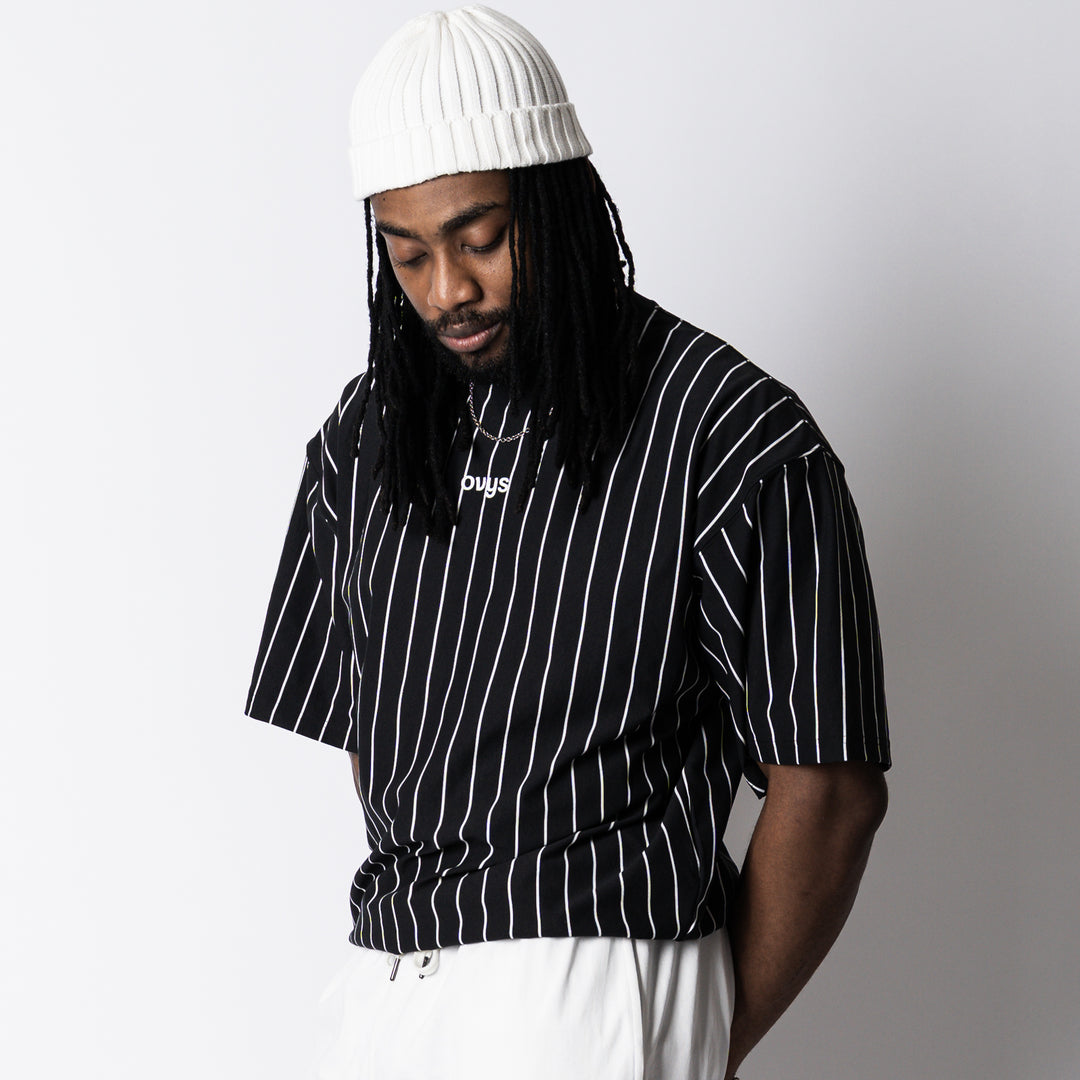 【8/7発売】STRIPE META DRY OVERSIZED TUCK IN SS TEE
