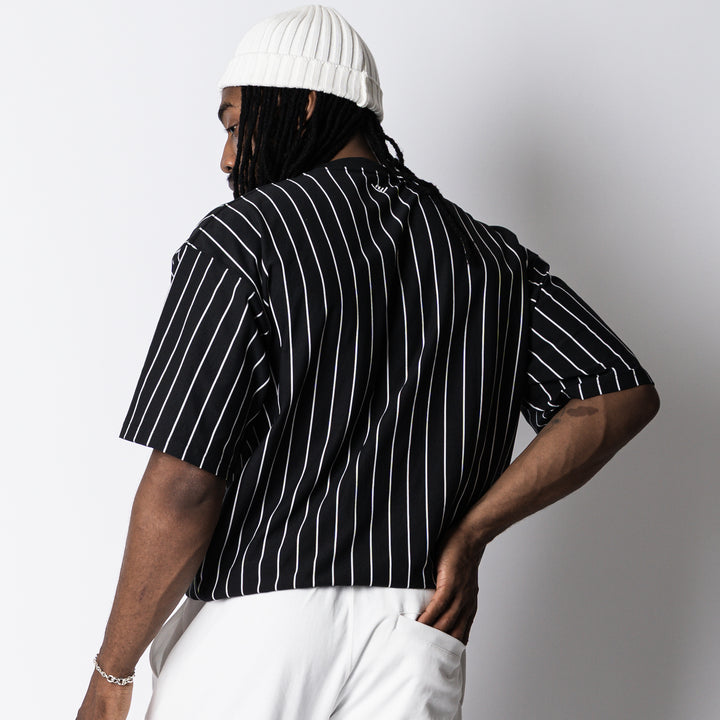 【8/7発売】STRIPE META DRY OVERSIZED TUCK IN SS TEE