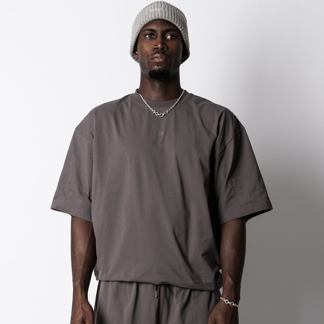 MINI LOGO META DRY OVERSIZED TUCK IN SS TEE