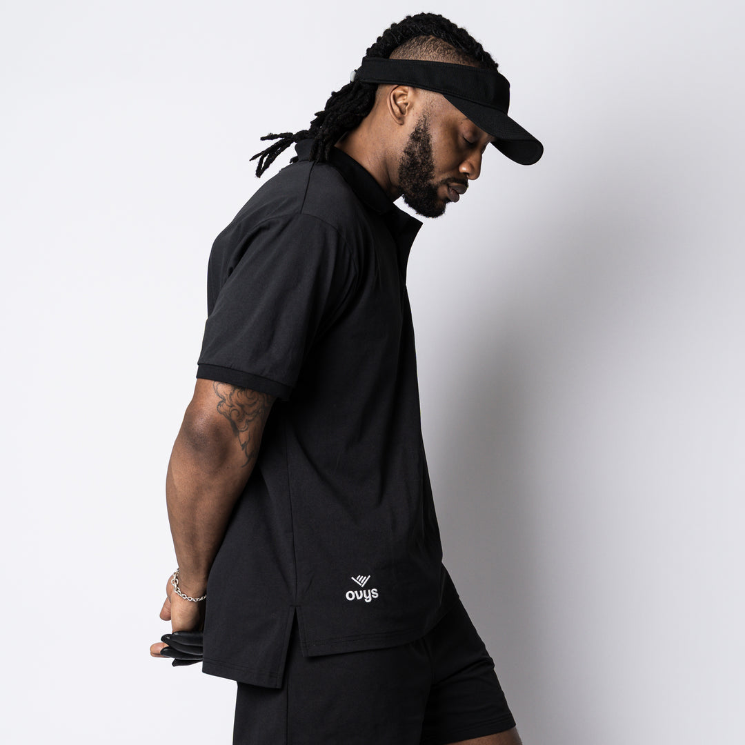 【4/24(金)発売】META OVERSIZED SLIT POLO SHIRT