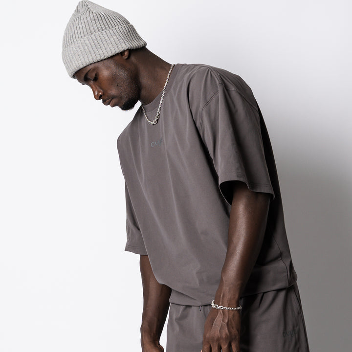 MINI LOGO META DRY OVERSIZED TUCK IN SS TEE