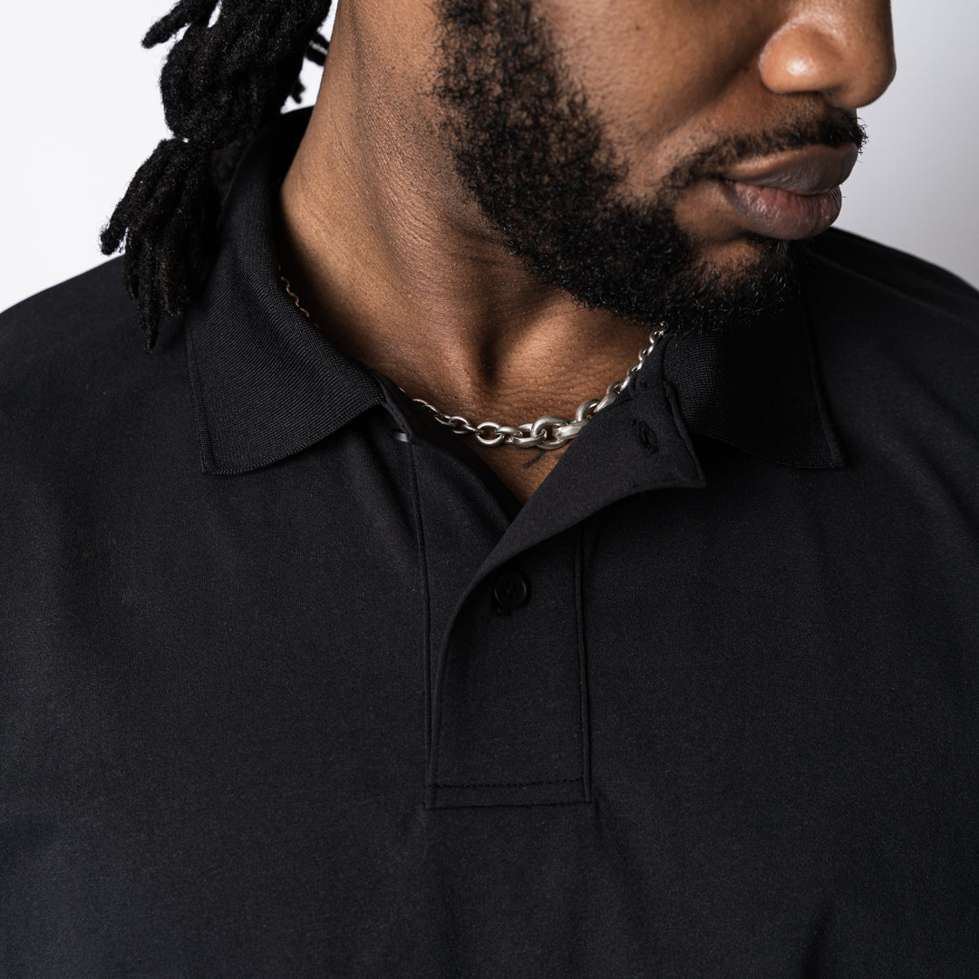 【4/24(金)発売】META OVERSIZED SLIT POLO SHIRT