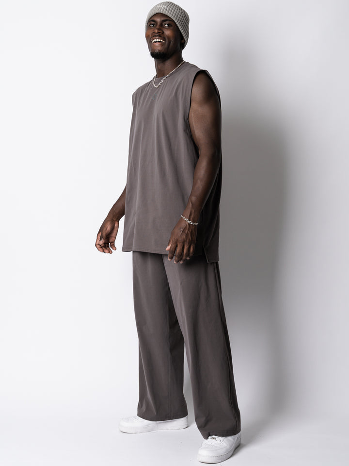 QUAD LOGO META EASY SLEEVELESS SHIRT