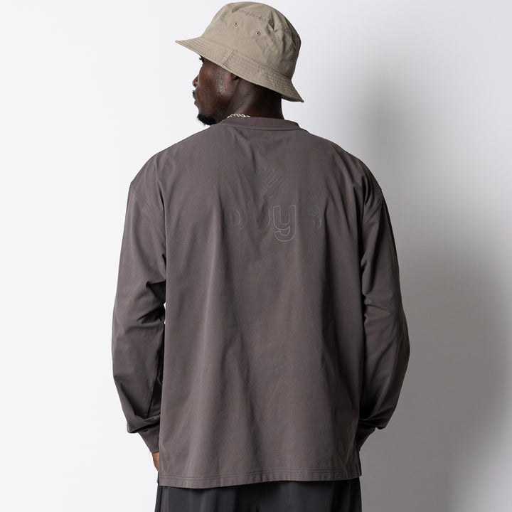 META DRY OVERSIZED PKT LS TEE
