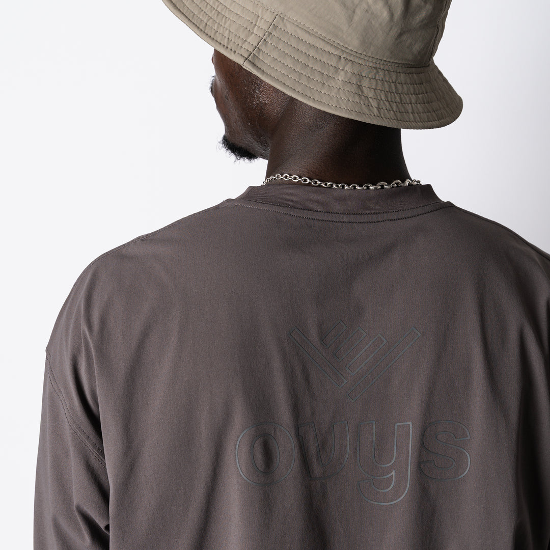 META DRY OVERSIZED PKT LS TEE