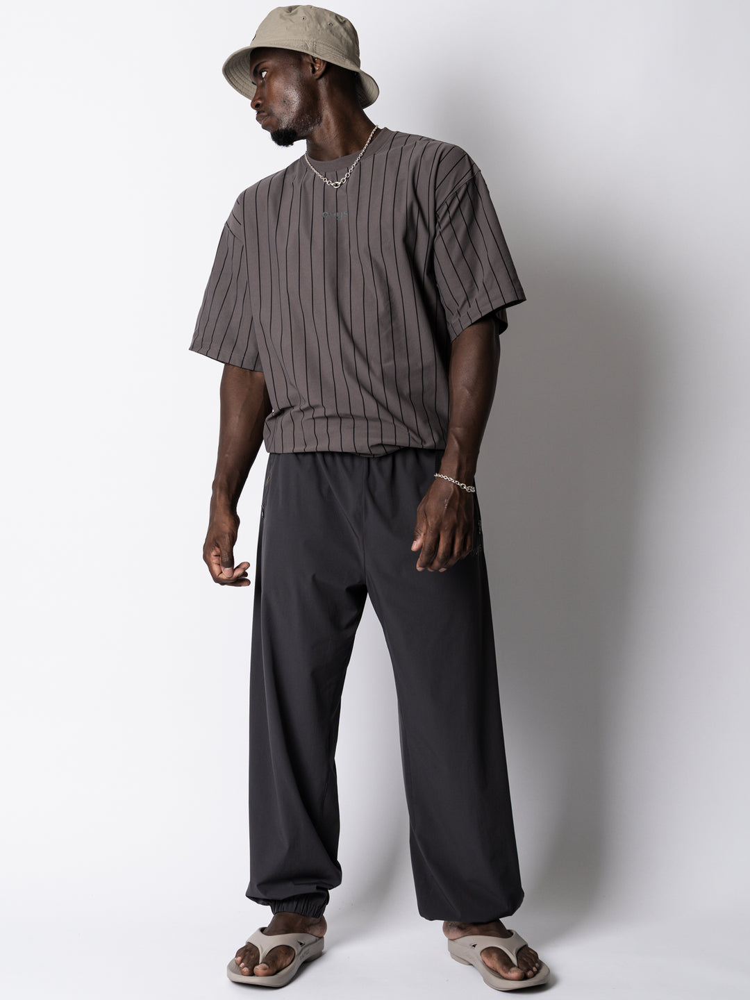 【8/7発売】STRIPE META DRY OVERSIZED TUCK IN SS TEE