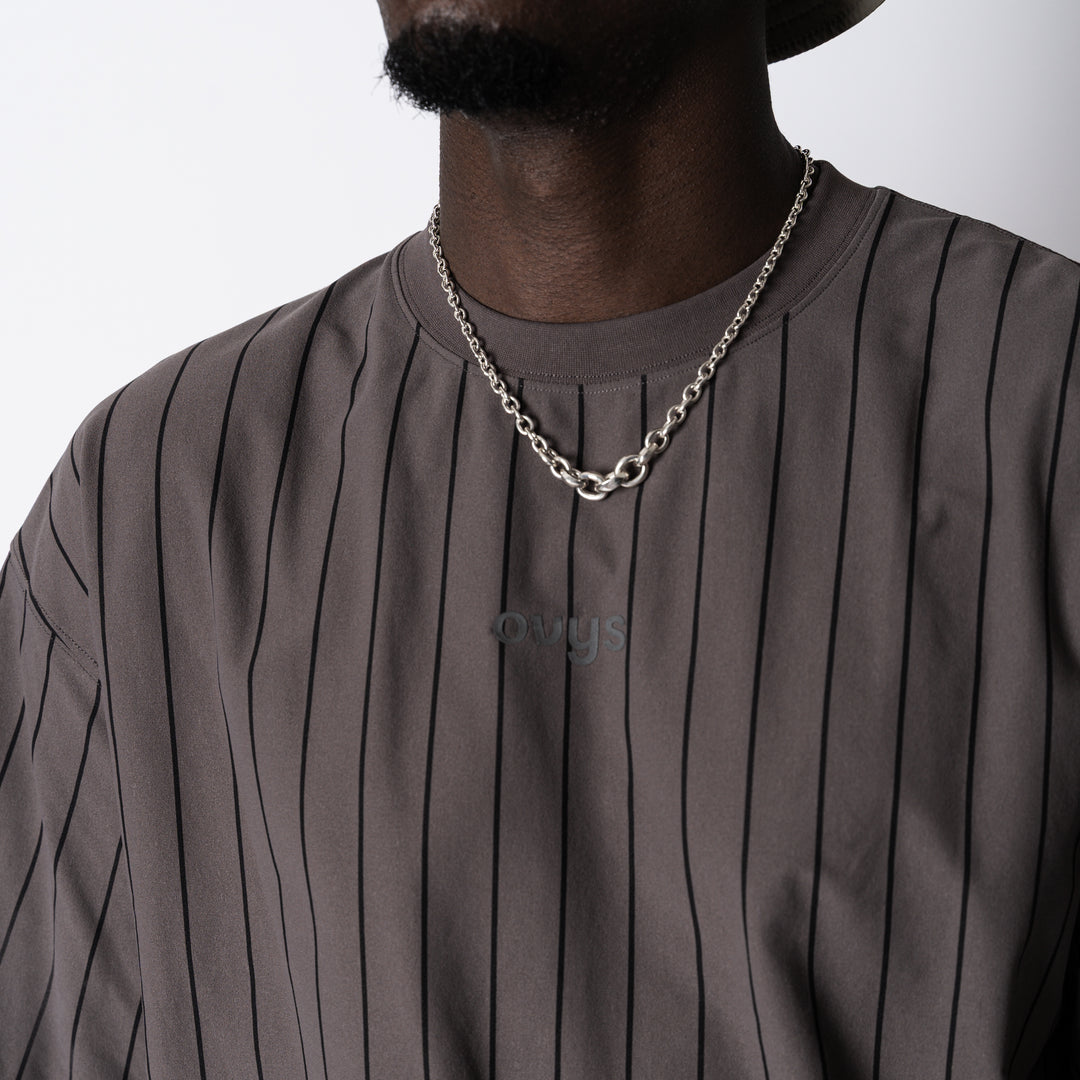 【8/7発売】STRIPE META DRY OVERSIZED TUCK IN SS TEE