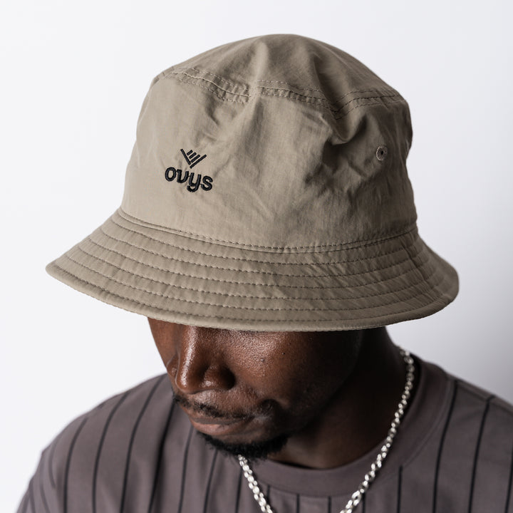 MINI LOGO NYLON BUCKET HAT