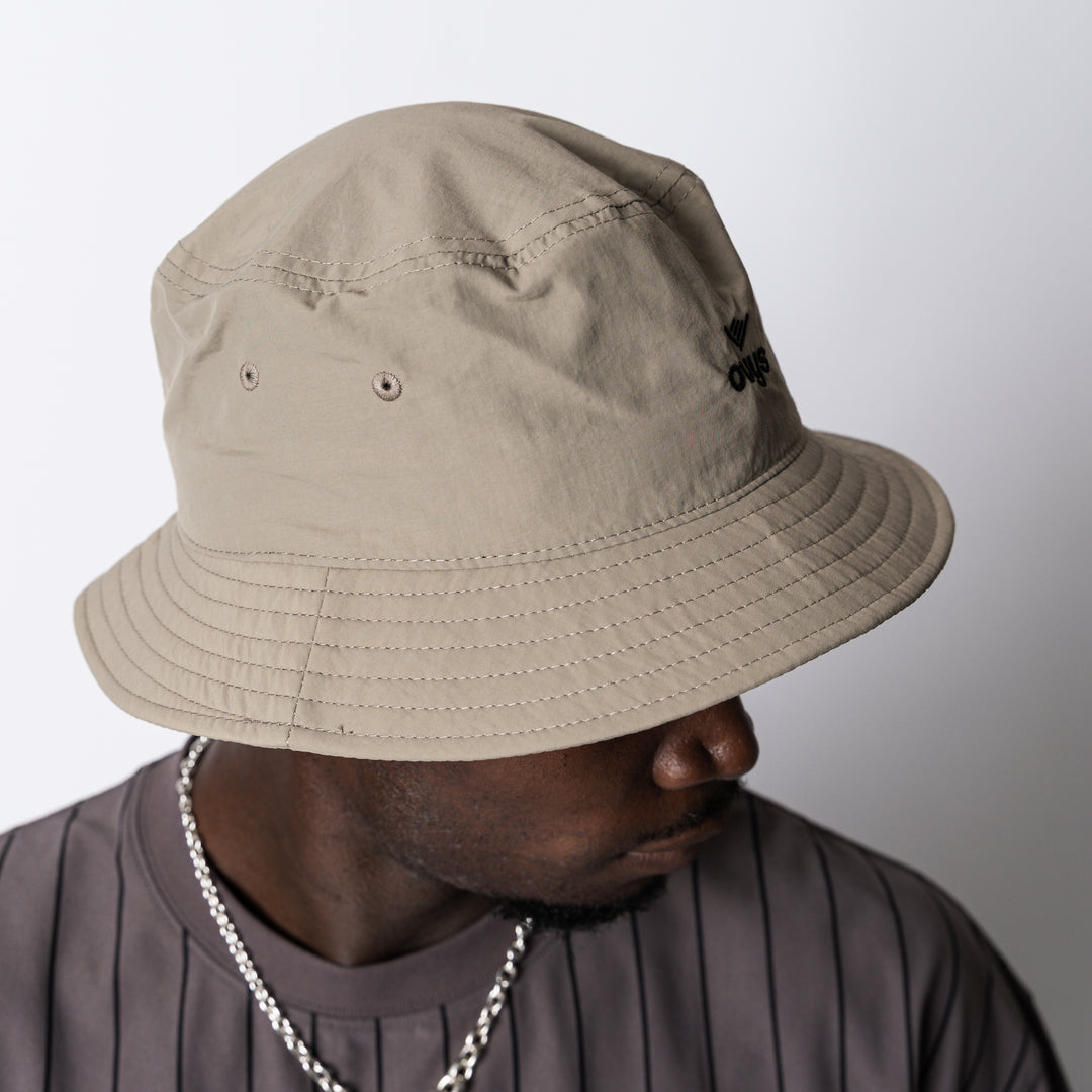 MINI LOGO NYLON BUCKET HAT