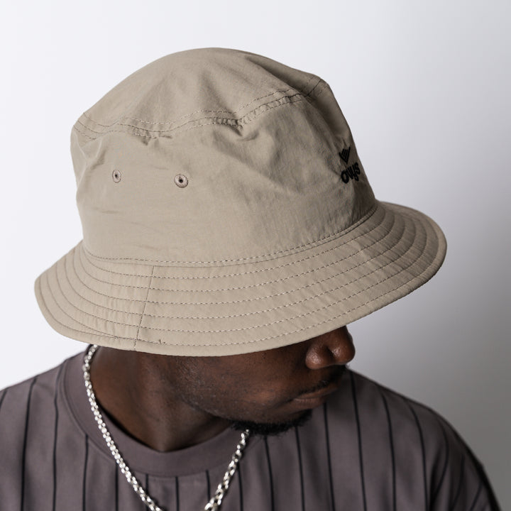 MINI LOGO NYLON BUCKET HAT