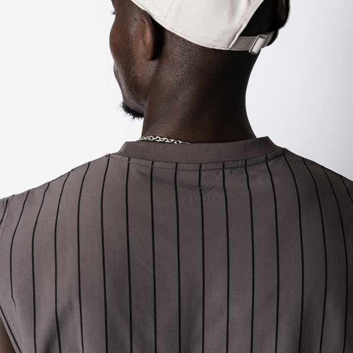 【8/7発売】STRIPE META EASY SLEEVELESS SHIRT