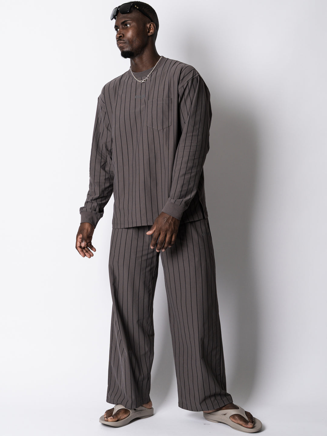 【9/25(金)発売】STRIPE META DRY OVERSIZED PKT LS TEE