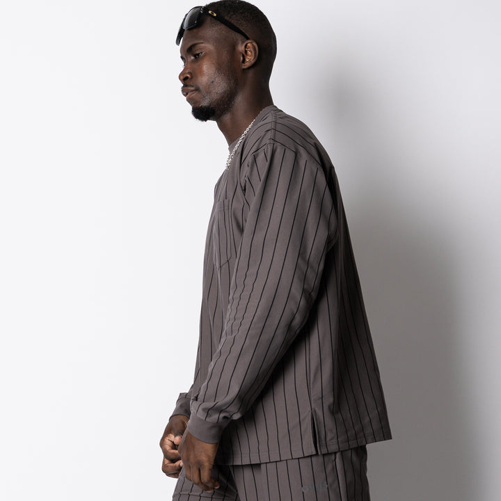 【9/25(金)発売】STRIPE META DRY OVERSIZED PKT LS TEE