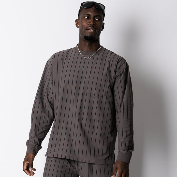【9/25(金)発売】STRIPE META DRY OVERSIZED PKT LS TEE