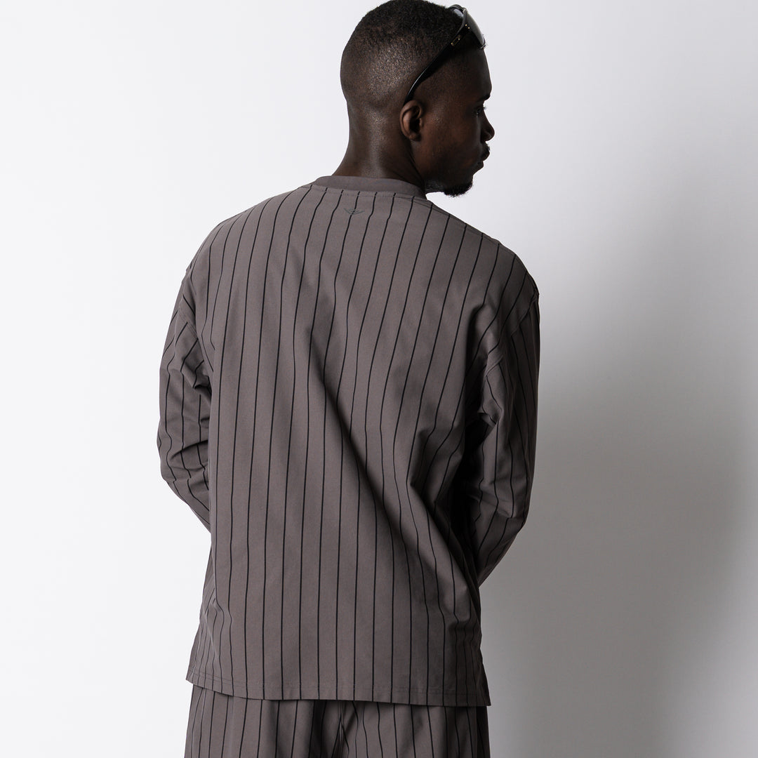 【9/25(金)発売】STRIPE META DRY OVERSIZED PKT LS TEE