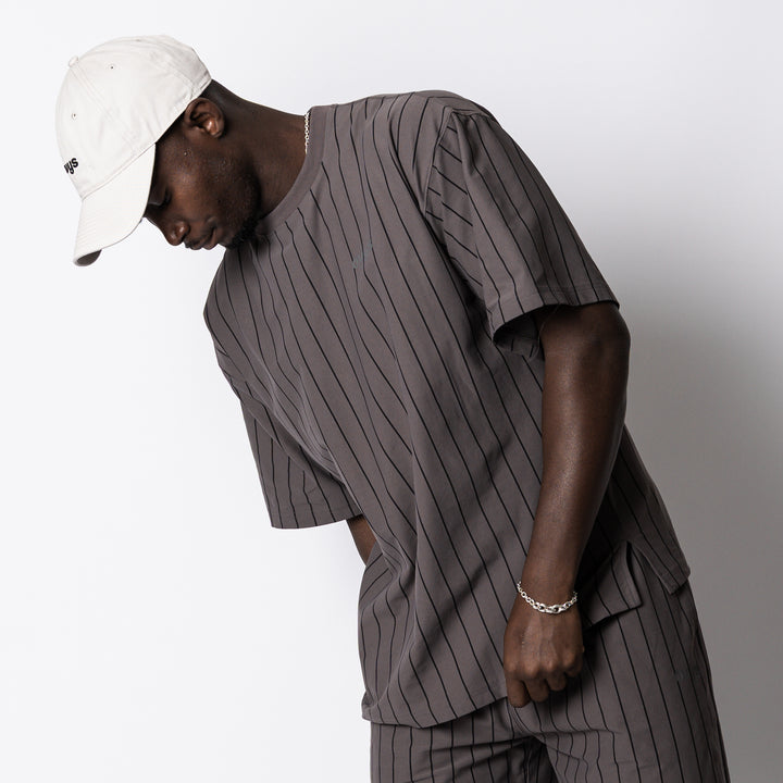 【8/7発売】STRIPE META DRY OVERSIZED SS TEE