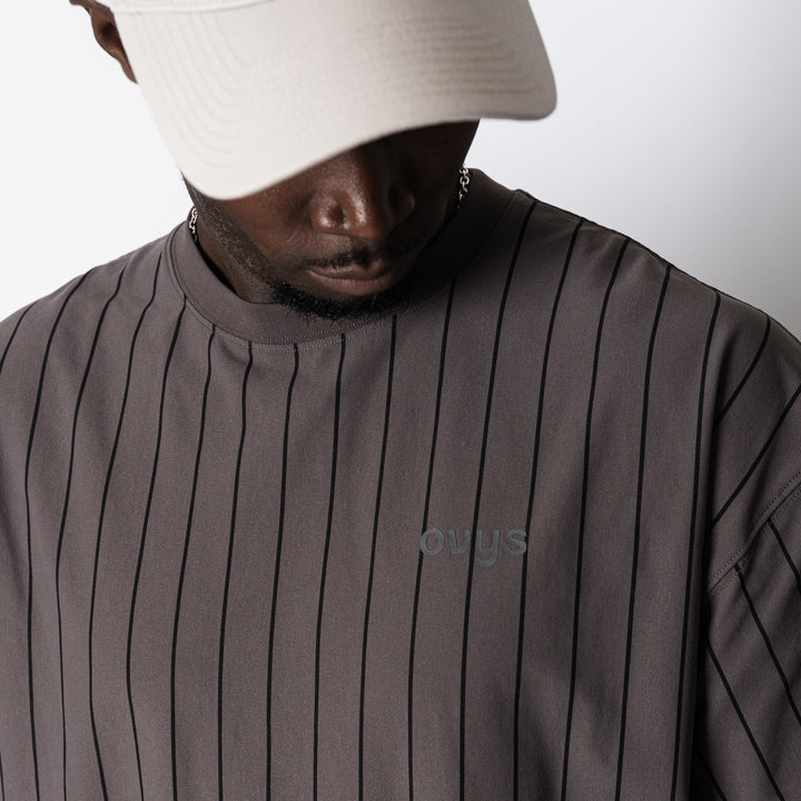 【8/7発売】STRIPE META DRY OVERSIZED SS TEE
