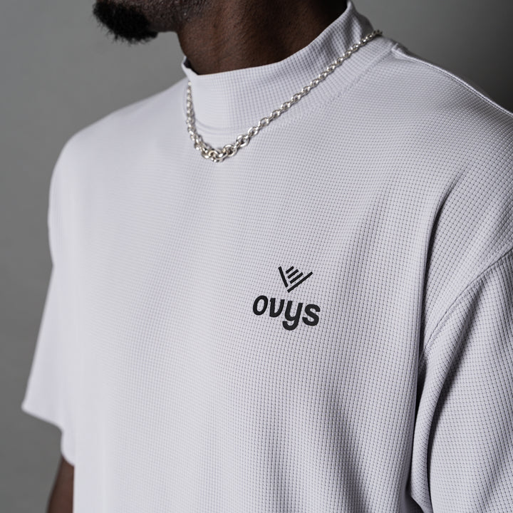 【7/24発売】COOLMAX MESH SS MOCK NECK SHIRT