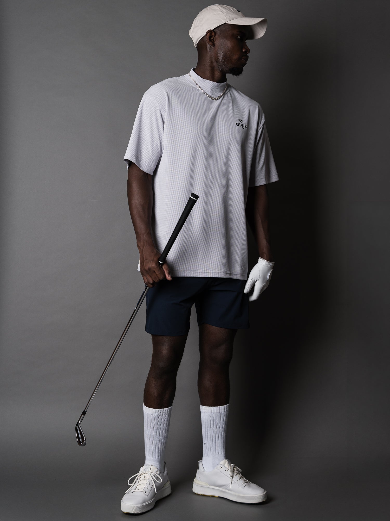 COOLMAX MESH SS MOCK NECK SHIRT – ovys(オーヴィーズ)