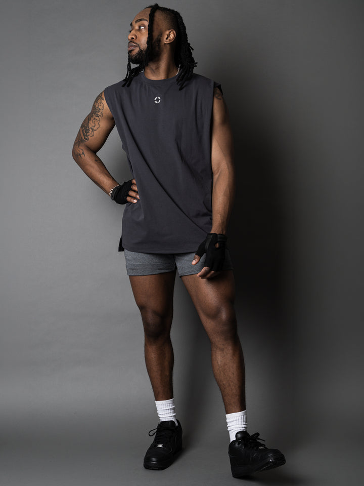 【3/13(金)発売】QUAD LOGO META EASY SLEEVELESS SHIRT