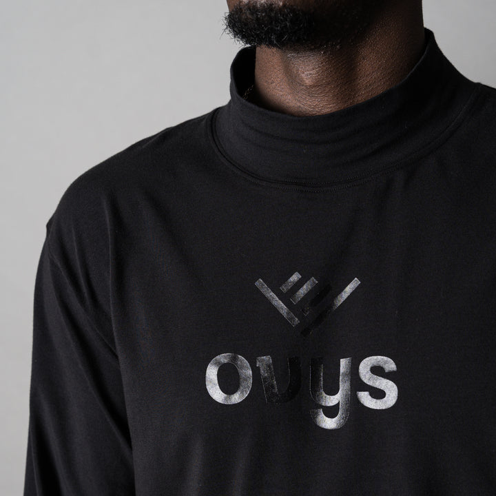 OC STRETCH REGULAR HIGH NECK LS TEE
