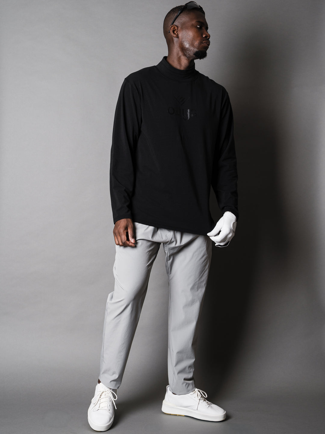 OC STRETCH REGULAR HIGH NECK LS TEE