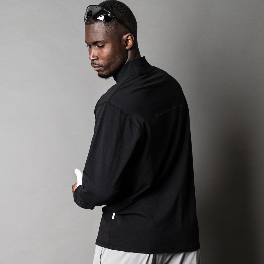 OC STRETCH REGULAR HIGH NECK LS TEE