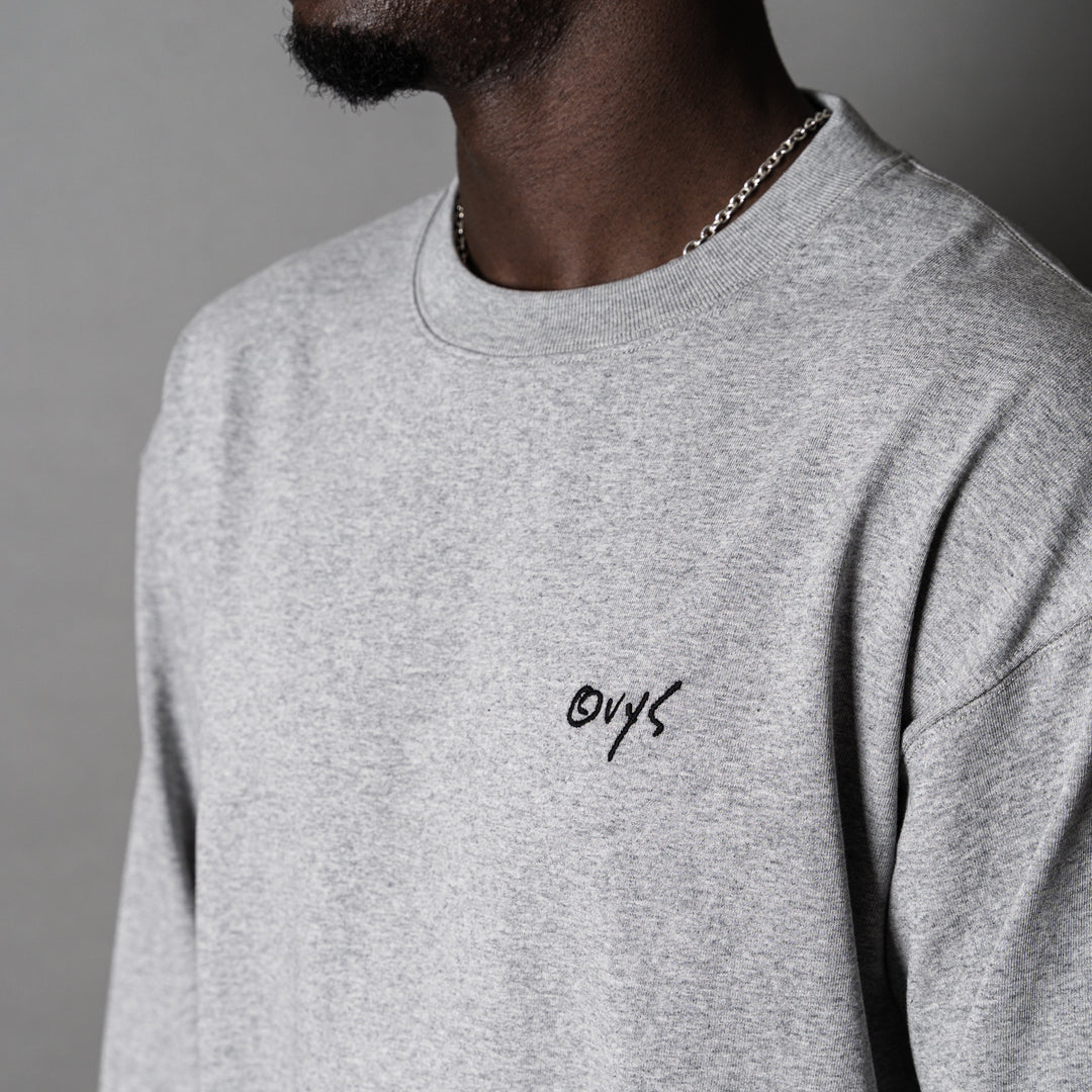 【9/4(金)発売】HANDWRITING COTTON OVERSIZED LS TEE