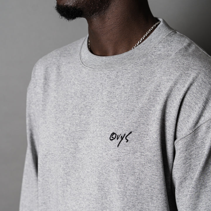 【9/4(金)発売】HANDWRITING COTTON OVERSIZED LS TEE