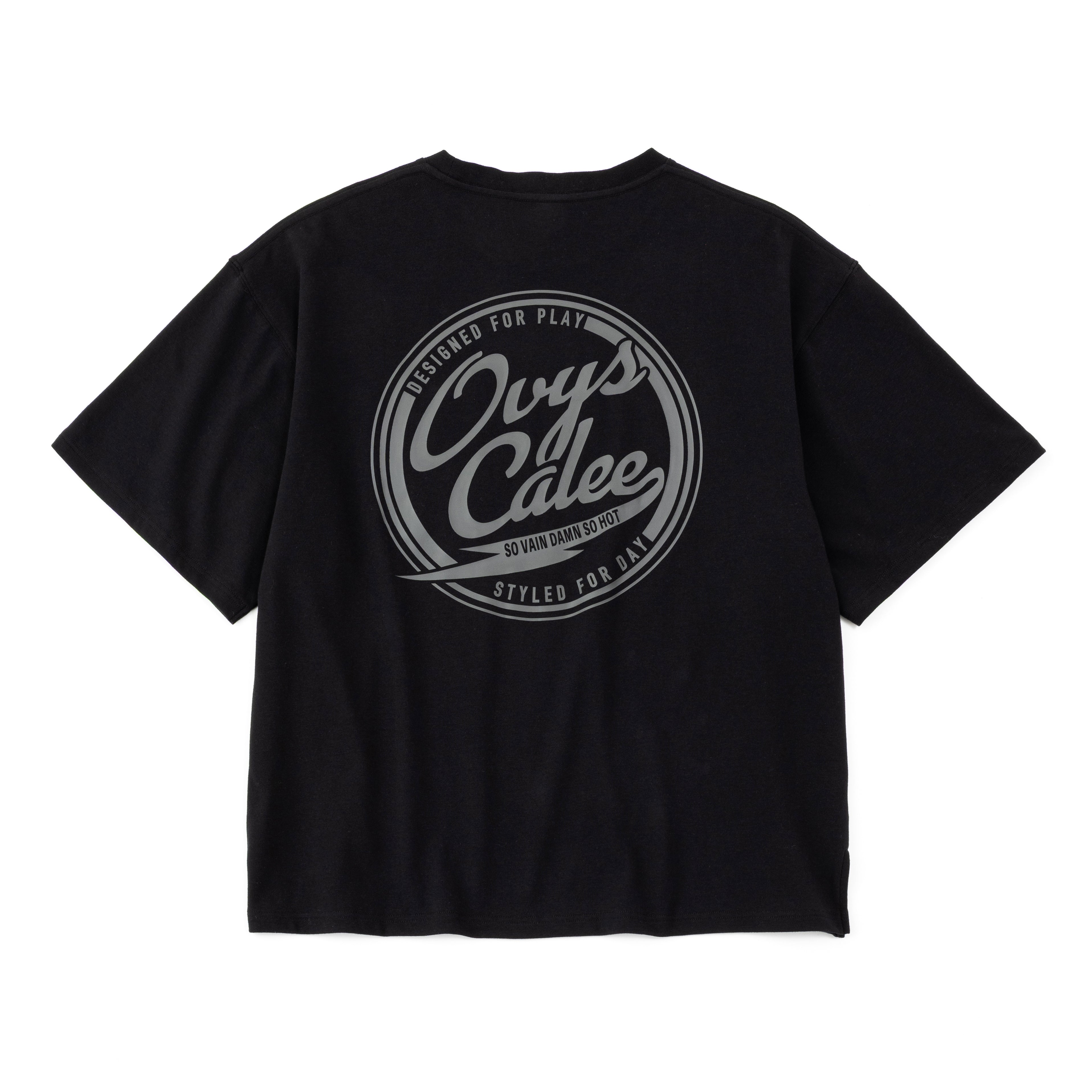 CALEE × ovys LOGO C-MESH OVERSIZED PKT SS TEE – ovys(オーヴィーズ)