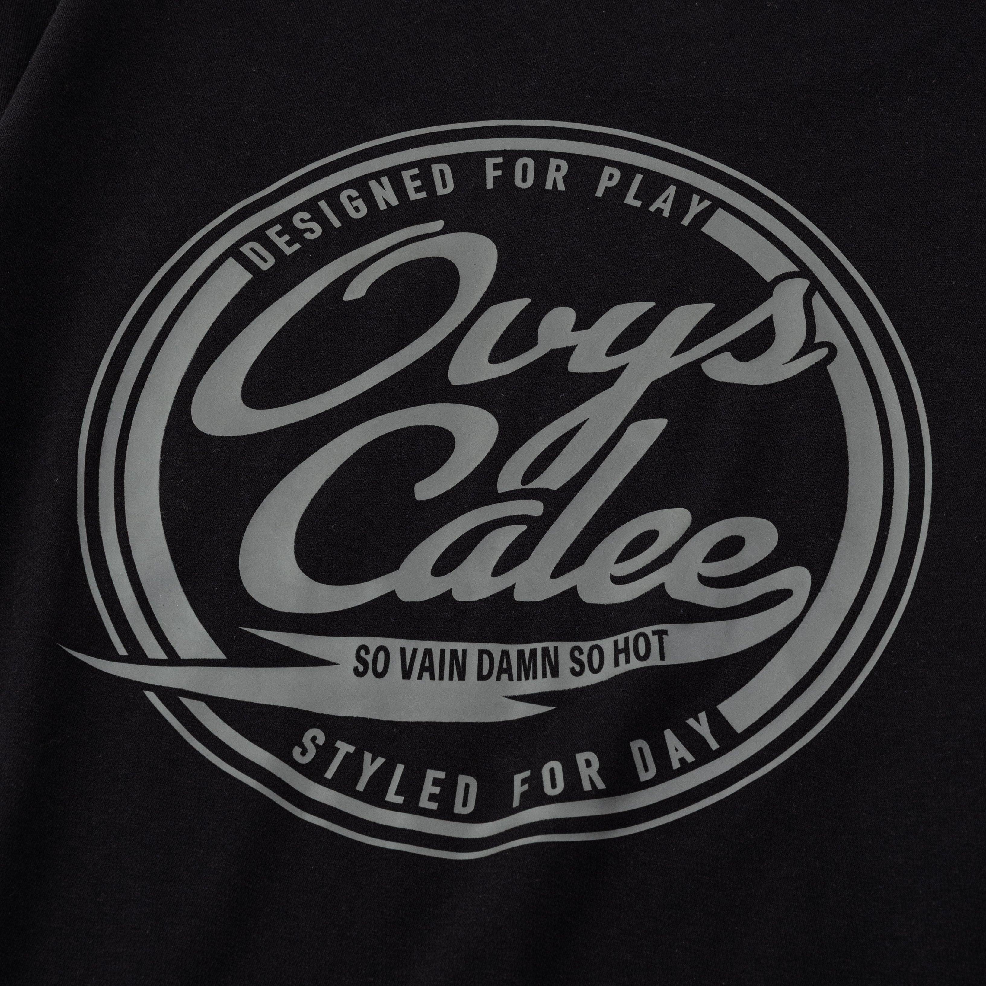 CALEE × ovys LOGO C-MESH OVERSIZED PKT SS TEE – ovys(オーヴィーズ)