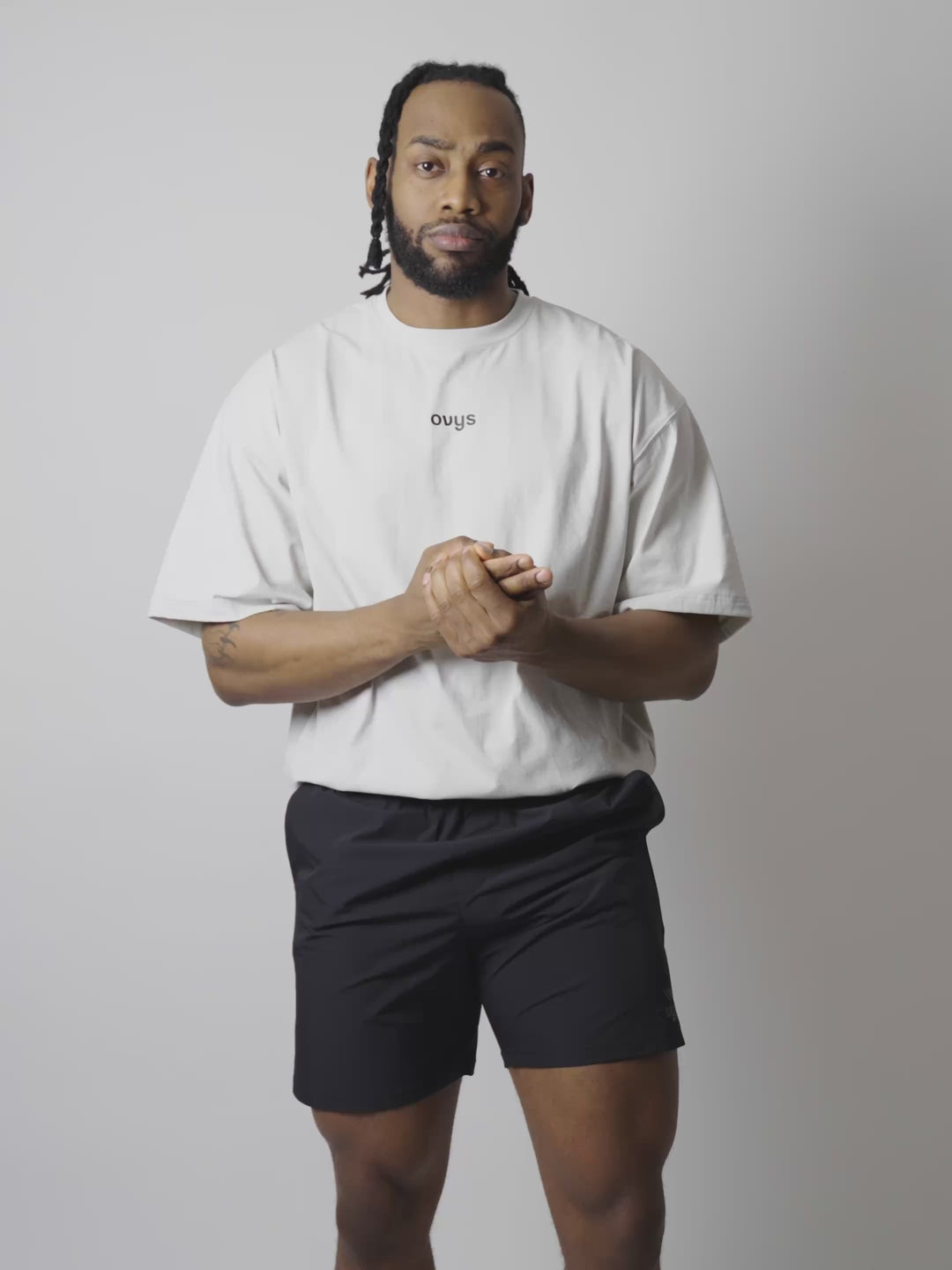 MINI LOGO META DRY OVERSIZED TUCK IN SS TEE